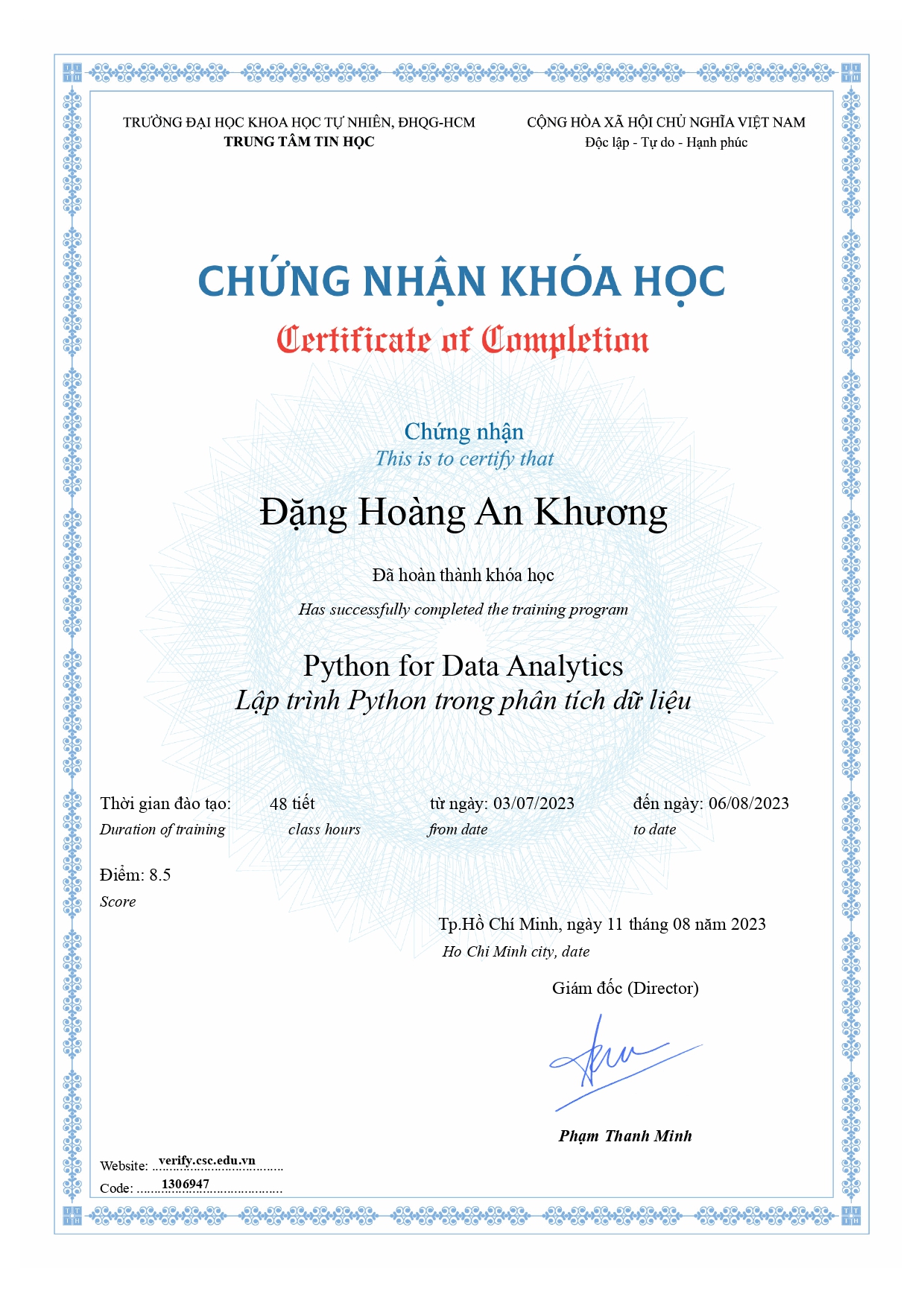 Python for Data Analytic