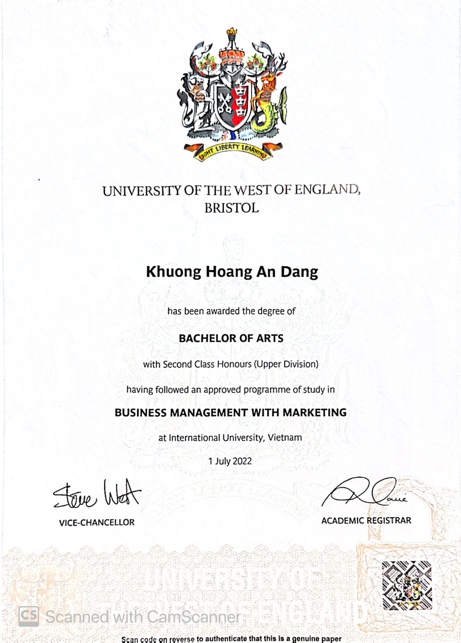 Bachelor of Business Management | Marketing
